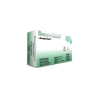HARPS USA SEMPERCARE VINYL GLOVE - Exam Glove, Vinyl, Smooth, Small, Powder Free (PF), Beaded Cuff, Ambidextrous, 100/bx, 10 bx/cs (60 cs/plt) | Quantity - 1x CS