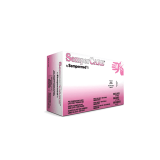 HARPS USA SEMPERCARE VINYL GLOVE - Exam Glove, Vinyl, Smooth, Medium, Powder Free (PF), Beaded Cuff, Ambidextrous, 100/bx, 10 bx/cs (60 cs/plt) | Quantity - 1x CS