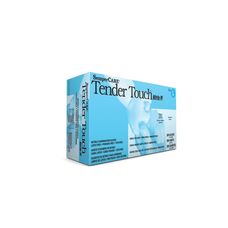 HARPS USA SEMPERCARE TENDER TOUCH NITRILE GLOVE - Exam Glove, Nitrile, Large, Powder Free (PF), Beaded Cuff, Textured Fingers, Ambidextrous, 200/bx, 10 bx/cs (60 cs/plt) | Quantity - 1x CS