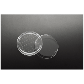 SIMPORT PETRI DISH - Petri Dish, 9 x 50mm, No Pads, Frosted Top Permits Labeling, 20/slv, 25 slv/cs | Quantity - 1x CS