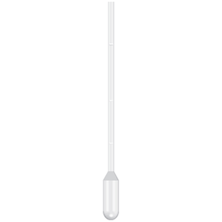 SIMPORT DROPETTE DISPOSABLE TRANSFER PIPETS - Pipet, 15.5cm Length, 5mL Capacity, Non-Sterile, 500/pk, 10 pk/cs (15 cs/plt) | Quantity - 1x CS