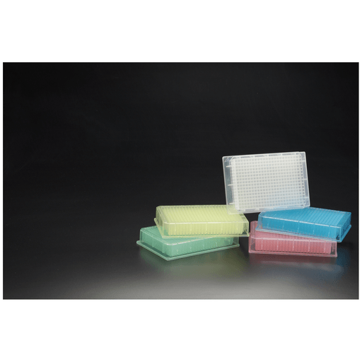 SIMPORT BIOBLOCK 384 SQUARE DEEP WELL PLATES - 384-Deep Well Plate, Round Bottom, 400ul Capacity, Natural, 4/pk, 6 pk/cs | Quantity - 1x CS