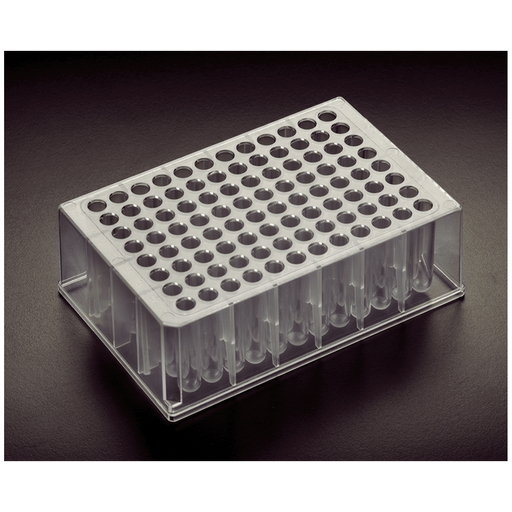 SIMPORT BIOBLOCK 96 DEEP WELL PLATES - Deep Square Well Plate, Round Bottom, 2.2mL, Green, Polypropylene, 4/pk, 6 pk/cs | Quantity - 1x CS