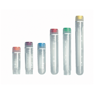 SIMPORT CRYOVIAL VIALS - Vial, Lip Seal, External Thread, 2mL Volume, Round Bottom, 100/bg, 10 bg/cs | Quantity - 1x CS