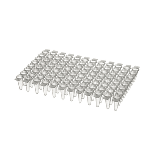 SIMPORT SUPERFLEX  LOW PROFILE "BREAK-AWAY" PCR PLATES & CAPS - PCR Plate, 96 Well, White, Non-Sterile, 10/bg, 10 bg/cs | Quantity - 1x CS