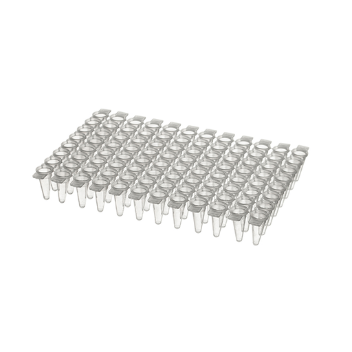 SIMPORT SUPERFLEX  LOW PROFILE "BREAK-AWAY" PCR PLATES & CAPS - PCR Plate, 96 Well, Clear, Non-Sterile, 10/bg 10 bg/cs | Quantity - 1x CS
