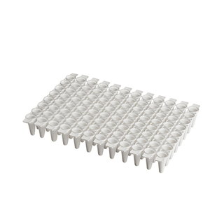 SIMPORT SUPERFLEX  LOW PROFILE "BREAK-AWAY" PCR PLATES & CAPS - PCR Plate, 96 Well, White, Non-Sterile, 10/bg, 10 bg/cs | Quantity - 1x CS