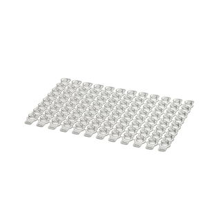 SIMPORT SUPERFLEX  LOW PROFILE "BREAK-AWAY" PCR PLATES & CAPS - PCR Plate, 96 Well, Clear, Non-Sterile, 10/bg 10 bg/cs | Quantity - 1x CS