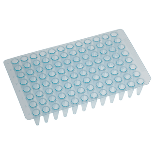 SIMPORT AMPLATE 96 - WELL THIN-WALLED PCR PLATES - 96 Thin Walled PCR Plate, 0.2mL, Blue, 10/bg, 10 bg/cs | Quantity - 1x CS
