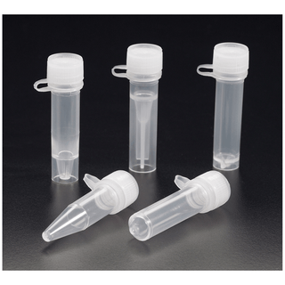 SIMPORT MICREWTUBE TUBES WITH LIP SEAL SCREW CAP & ATTACHMENT LOOP - 1.5mL Tube, No Skirt, Non-Sterile, 1000/cs (Limited Quantities Available when Ordering) | Quantity - 1x CS