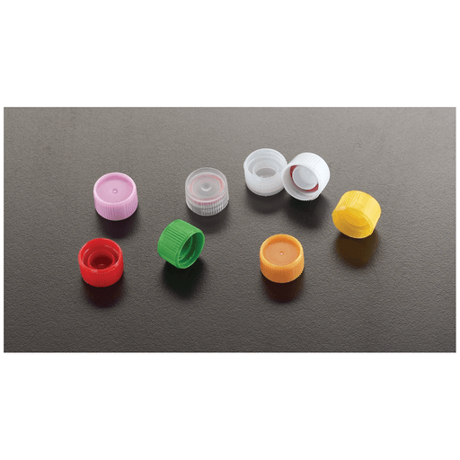SIMPORT COLORED CLOSURESFlat Caps, O-Ring Seal, Lilac, 1000/cs | Quantity - 1x CS