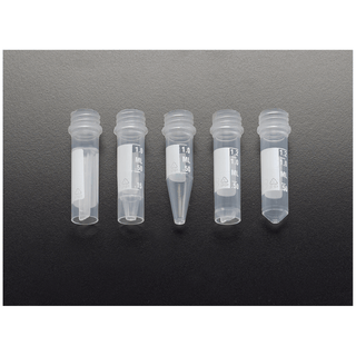 SIMPORT MICREWTUBE TUBES - 1.5mL Graduated Tube, Self-Standing, White Marking Area For Sample ID, 1000/cs (Limited Quantities Available when Ordering) | Quantity - 1x CS
