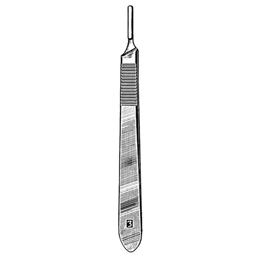 SKLAR REUSEABLE SURGICAL INSTRUMENTSScalpel Handle, #3 | Quantity - 1x EA