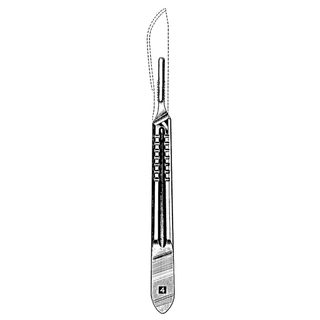 SKLAR REUSEABLE SURGICAL INSTRUMENTSScalpel Handle, #4 | Quantity - 1x EA