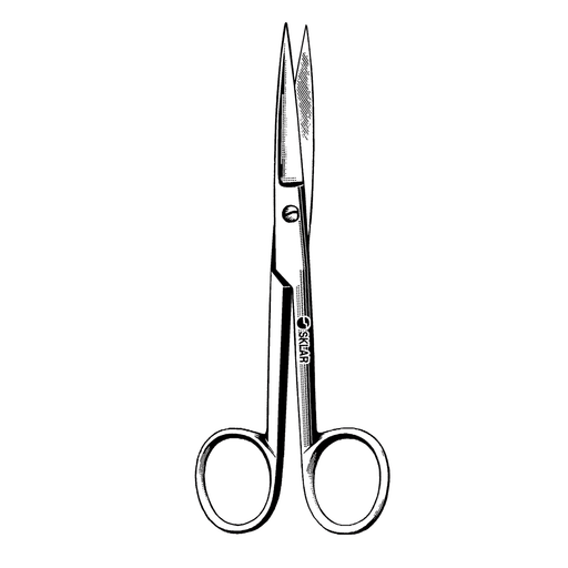 SKLAR REUSEABLE SURGICAL INSTRUMENTSOperating Scissor, Straight, Sharp/Sharp, 5.5" | Quantity - 1x EA