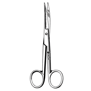 SKLAR REUSEABLE SURGICAL INSTRUMENTS - Operating Scissor, Curved, Sharp/Sharp, 5.5" (DROP SHIP ONLY) | Quantity - 1x EA
