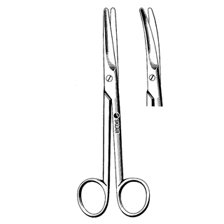 SKLAR REUSEABLE SURGICAL INSTRUMENTS - Mayo Dissecting Scissor, Curved, 6.75" (DROP SHIP ONLY) | Quantity - 1x EA