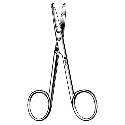 SKLAR REUSEABLE SURGICAL INSTRUMENTS - Spencer Stitch Scissor, 3.5" (DROP SHIP ONLY) | Quantity - 1x EA