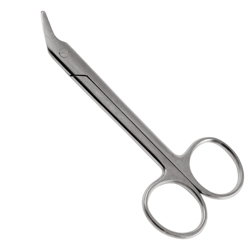 SKLAR REUSEABLE SURGICAL INSTRUMENTSWire Cutting Scissor, Serrated, Angled, 4.75" | Quantity - 1x EA