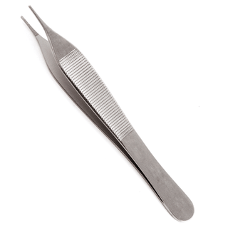 SKLAR REUSEABLE SURGICAL INSTRUMENTS - Adson Dressing Forceps, Serrated, 4.75" (DROP SHIP ONLY) | Quantity - 1x EA