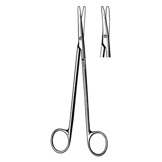 SKLAR REUSEABLE SURGICAL INSTRUMENTS - Metzenbaum Dissecting Scissors, Straight, 7" (DROP SHIP ONLY) | Quantity - 1x EA