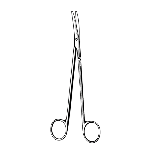 SKLAR REUSEABLE SURGICAL INSTRUMENTSMetzenbaum Dissecting Scissors, Curved, 7" | Quantity - 1x EA