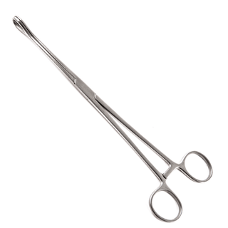 SKLAR SINGLE USE (DISPOSABLE) INSTRUMENTS - Foerster Sponge Forceps, 9-1/2", Straight, Serrated, 25/cs | Quantity - 1x CS