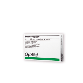 SMITH & NEPHEW OPSITE TRANSPARENT ADHESIVE FILM DRESSINGSFilm Dressing, 11" x 4", 10/pkg, 6 pkg/cs | Quantity - 1x CS