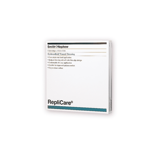 SMITH & NEPHEW REPLICARE HYDROCOLLOID DRESSINGS - Hydrocolloid Dressing, 6" x 6", 5/pkg, 8 pkg/cs (US Only) | Quantity - 1x CS