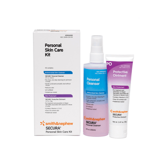 SMITH & NEPHEW SECURA SKIN CARE KITS - Personal Skin Care Kit with Secura 8 oz Personal Cleanser & Secura 2.47 oz Protective Ointment, 24/cs (US Only) | Quantity - 1x CS