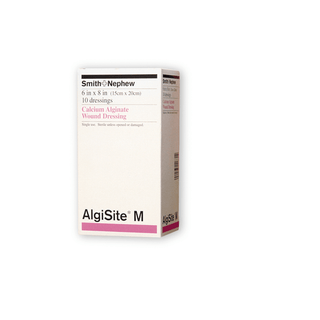 SMITH & NEPHEW ALGISITE M CALCIUM ALGINATE DRESSINGCalcium Alginate Dressing, 6" x 8", 10/pkg, 6 pkg/cs | Quantity - 1x CS