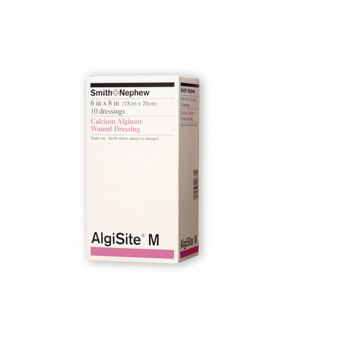 SMITH & NEPHEW ALGISITE M CALCIUM ALGINATE DRESSINGCalcium Alginate Dressing, 6" x 8", 10/pkg, 6 pkg/cs | Quantity - 1x CS