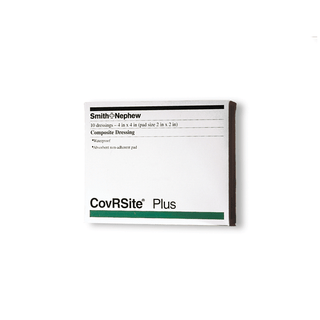 SMITH & NEPHEW COVRSITE PLUS COMPOSITE DRESSING - Composite Dressing, 6" x 6", 10/pkg, 10 pkg/cs (50 cs/plt) (US Only) | Quantity - 1x CS