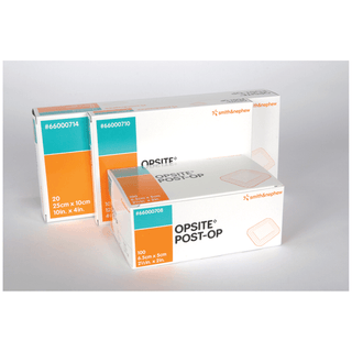 SMITH & NEPHEW OPSITE POST-OP COMPOSITE DRESSINGS - Composite Dressing, 4" x 4", 10/bx, 10 bx/cs  | Quantity - 1x CS