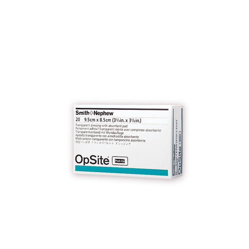 SMITH & NEPHEW OPSITE POST-OP COMPOSITE DRESSINGSComposite Dressing, 3" x 3 3/8", 20/bx, 10 bx/cs | Quantity - 1x CS