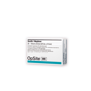 SMITH & NEPHEW OPSITE POST-OP COMPOSITE DRESSINGS - Composite Dressing, 3" x 3 3/8", 20/bx, 10 bx/cs (US Only) | Quantity - 1x CS