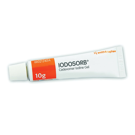 SMITH & NEPHEW IODOSORB WOUND GEL - Iodosorb Wound Gel, 10gm tube (0.9% Cadexomer Iodine), 12/pk (US Only) | Quantity - 1x PK