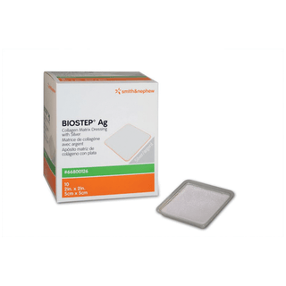 SMITH & NEPHEW BIOSTEP COLLAGEN DRESSINGSDressing, Collagen, 2" x 2", BIOSTEP AG, 10/bx | Quantity - 1x BX
