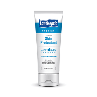 DERMARITE LANTISEPTIC ORIGINAL SKIN PROTECTANT - Dry Skin Therapy Therapeutic Cream w/ USP Lanolin 50%, 4oz, 12/cs (Products cannot be sold on Amazon.com or any other 3rd party site) (US Only) | Quantity - 1x CS