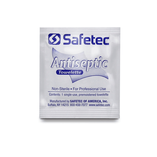 SAFETEC ANTISEPTIC WIPES - Antiseptic Wipe, Bulk, 2000/cs (Not Available for Sale into Canada) | Quantity - 1x CS