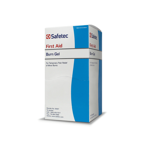 SAFETEC BURN GEL & BURN SPRAYBurn Gel, .9g Pouch, 144 pch/bx, 12 bx/cs | Quantity - 1x CS