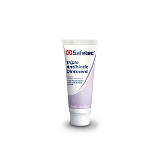 SAFETEC TRIPLE ANTIBIOTIC OINTMENTS - Triple Antibiotic Ointment, 1 oz. Tube (Bulk), 250 tube/cs (Not  | Quantity - 1x CS