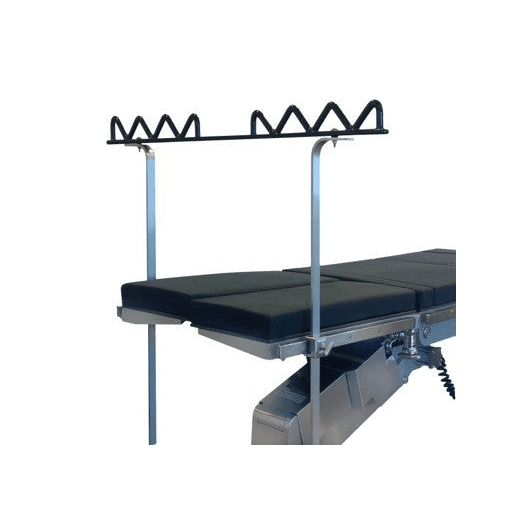 Midcentral Medical MCM-610 Stainless Steel Double Pickett Fence Leg Holder | Quantity - 1x EA