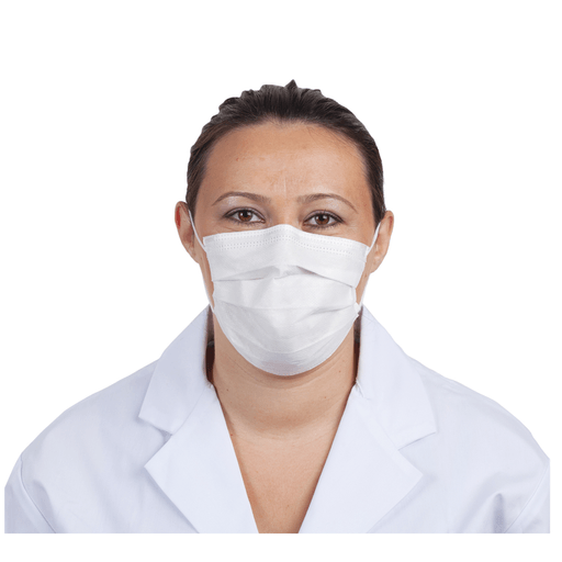 SULTAN COM-FIT SUPER SENSITIVE MASKS - Level 1 Ear Loop Mask, White, 50/bx (10 bx/cs, 60 cs/plt)  | Quantity - 1x BX