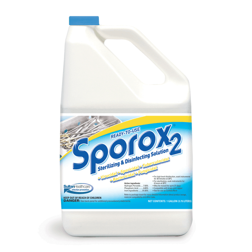 SULTAN SPOROX II STERILIZNG & DISINFECTING SOLUTION - Sterilizing & Disinfecting Solution, Gallon (4 btl/cs, 55 cs/plt) | Quantity - 1x BTL