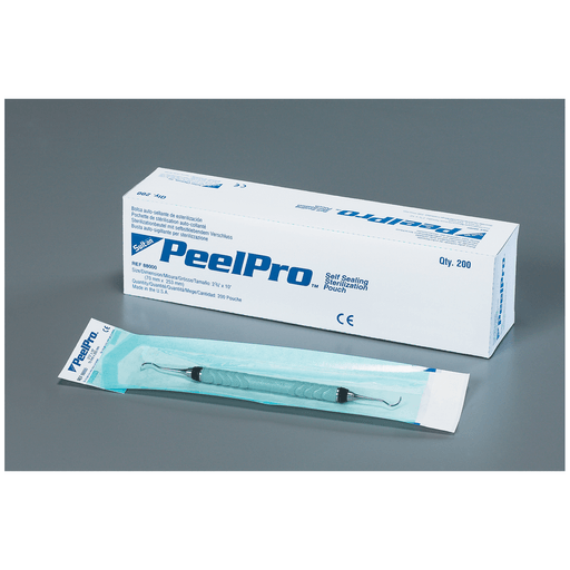 SULTAN PEELPRO STERILIZATION POUCHES - Sterilization Pouch, 5" x 11", 200/bx | Quantity - 1x BX