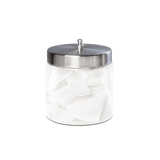 DUKAL TECH-MED DRESSING JARS - Dressing Jar & Cover, 4" x 4", Glass, 1/bx, 6 bx/cs | Quantity - 1x CS