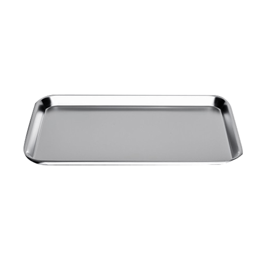 DUKAL TECH-MED INSTRUMENT TRAYS - Flat Instrument Tray, 19 1/8" x 12" x 5/8", fits Mayo Stand, Stainless Steel | Quantity - 1x EA