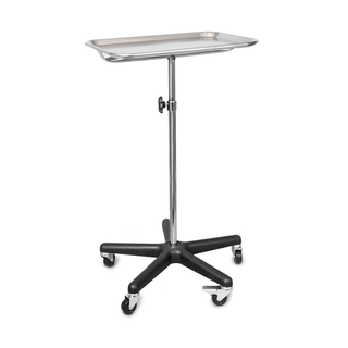 DUKAL TECH-MED MAYO STAND - Mayo Stand, California Style Base, Adjusts 37" - 53", Large | Quantity - 1x EA