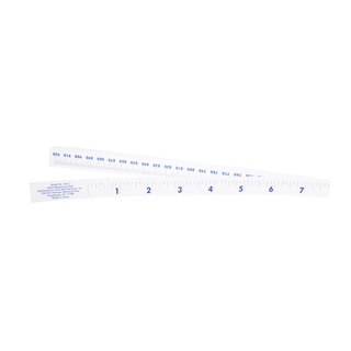 DUKAL TECH-MED TAPE MEASURE - Paper Tape Measure, 36", Heavyweight Disposable, Blue Markings, 1000/bx  | Quantity - 1x BX